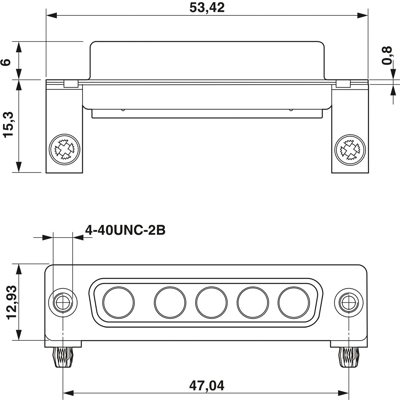 1655438 Phoenix Contact D-Sub Connectors Image 2