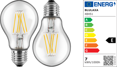 48451 BLULAXA Light Bulbs, Lamps