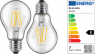 LED lamp, E27, 7 W, 810 lm, 240 V (AC), 2700 K, 300 °, clear, warm white, E