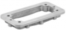 Mounting frame, size B10, die-cast aluminum, screw locking, IP65, 1081560000