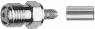 SMA socket 50 Ω, RG-188A/U, RG-174/U, KX-3B, RG-316/U, KX-22A, solder/crimp connection, straight, 100024674