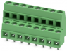 PCB terminal, 16 pole, pitch 5 mm, AWG 26-16, 13.5 A, screw connection, green, 1726150