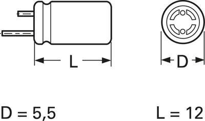 E-KSU331 Frolyt Electrolytic Capacitors Image 2