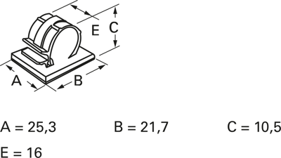 00000142 Cable Holders