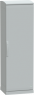 Control cabinet, (H x W x D) 1500 x 500 x 420 mm, IP44, polyester, light gray, NSYPLAZT1554G