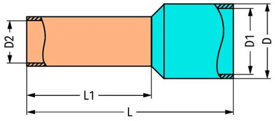 216-321 WAGO Wire-end Ferrules Image 2