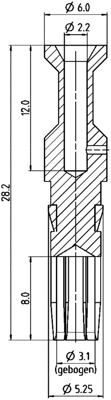 61 1313 139 binder Crimp Contacts Image 2