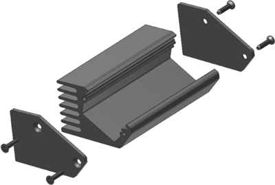 10036124 Fischer Elektronik Heat-Dissipation Cases Image 3