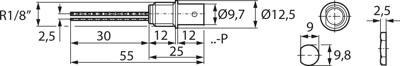 67.9764-22 Stäubli Electrical Connectors Coaxial Connectors Image 2