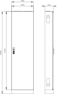 8GK1322-8KA22 Siemens Switch Cabinets, server cabinets Image 2