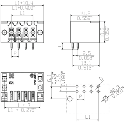 1728660000 Weidmüller PCB Connection Systems Image 3