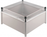 Polyester enclosure, (L x W x H) 175 x 302 x 302 mm, light gray (RAL 7035), IP67, 0500700000