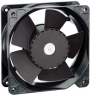 DC axial fan, 12 V, 119 x 119 x 38 mm, 310 m³/h, 64 dB, ball bearing, ebm-papst, 4112 NH3