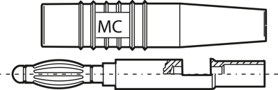 22.2360-21 Stäubli Electrical Connectors Laboratory Connectors Image 2