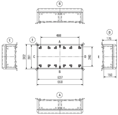 9502810000 Weidmüller General Purpose Enclosures Image 2