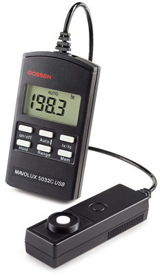 MAVOLUX 5032 C USB Gossen Foto und Lichtmesstechnik Luxmeter, Sound Level Meter, Magnetic Field Tester