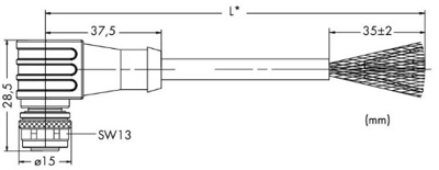 756-1502/060-020 WAGO Data Cables Image 2