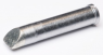 Soldering tip, Chisel shaped, (L x W) 26.8 x 4.6 mm, 0102CDLF46A/10