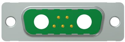 3007W2PAR99A10X CONEC D-Sub Connectors Image 3