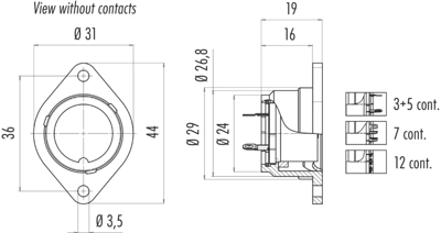 09 0470 00 12 binder Other Circular Connectors Image 2