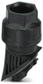 Cable gland, M40, 36 mm, Clamping range 10 to 10.1 mm, IP66, black, 1414644