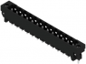 Pin header, 13 pole, pitch 5.08 mm, straight, black, 1838550000