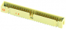 Pin header, 40 pole, pitch 2.54 mm, straight, beige, 09195405324