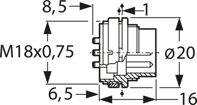 T 3362 000 Amphenol Other Circular Connectors Image 2