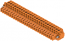 Socket header, 24 pole, pitch 3.5 mm, straight, orange, 1620830000