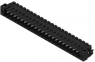 Pin header, 22 pole, pitch 3.5 mm, straight, black, 1842740000