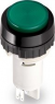 Aperture, round, green, for pushbutton switch, 5.00.350.013/1502