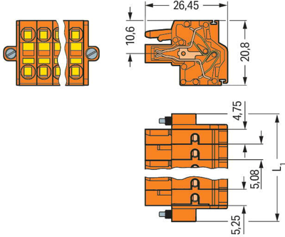 231-2310/107-000 WAGO PCB Connection Systems Image 2