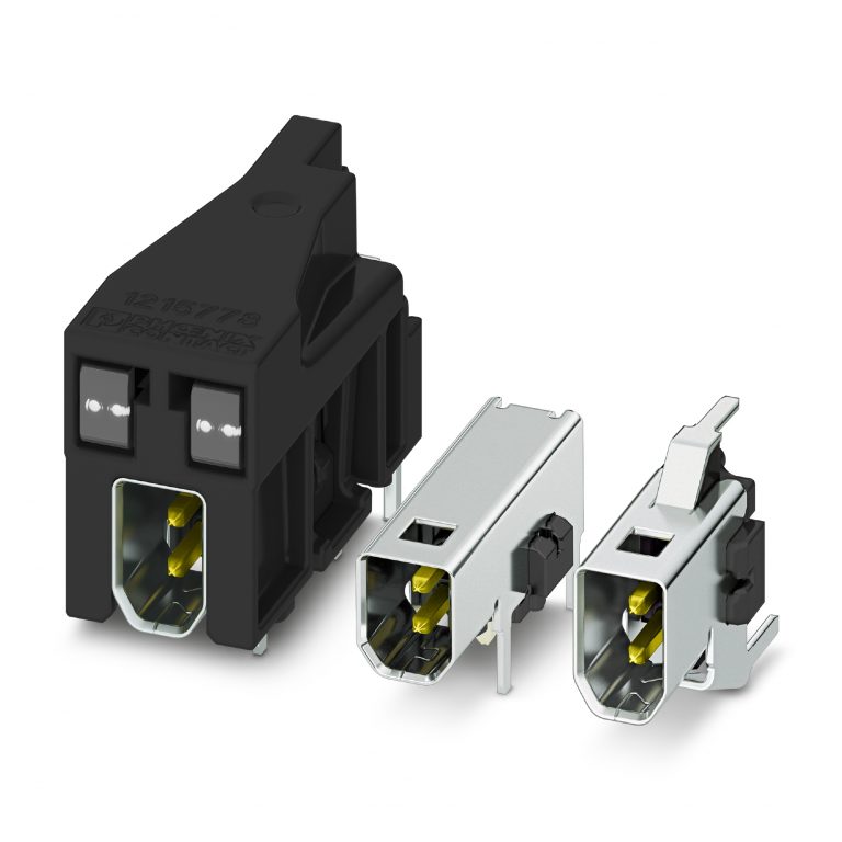 Different connector designs make device integration easy