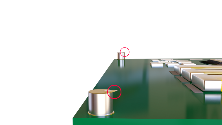 Polyimidfolie mit Lasche für sofortiges Entfernen