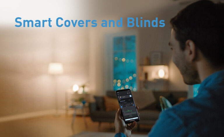 Smarte covers and blind solutions from Shelly at Bürklin