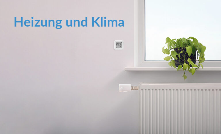 Lösungen für Smart Home Heizung und Klima von Shelly bei Bürklin